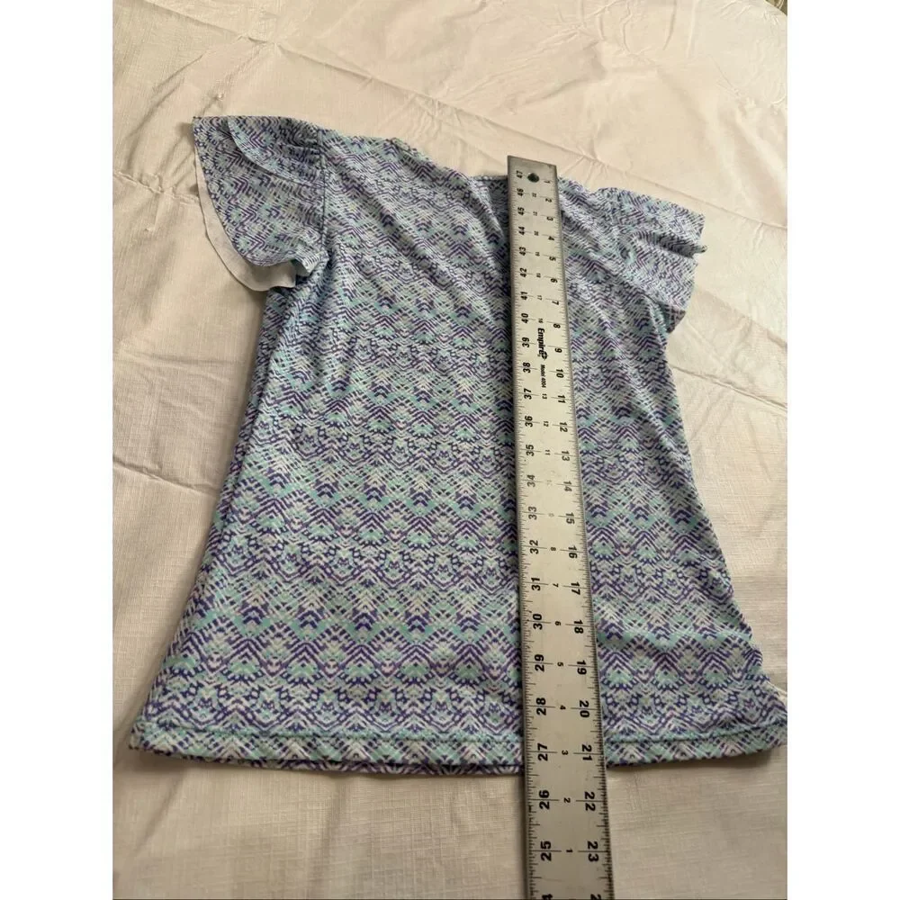 NWT Cabana Life Girls Top Rash Gaurd Size 12 New